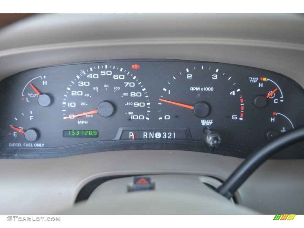 2003 Ford F250 Super Duty King Ranch Crew Cab 4x4 Gauges Photo #78087407