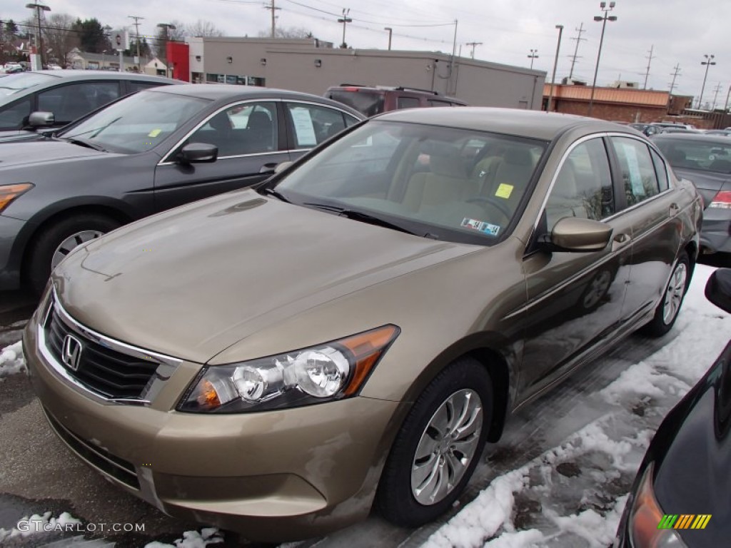 Bold Beige Metallic 2010 Honda Accord LX Sedan Exterior Photo #78087472