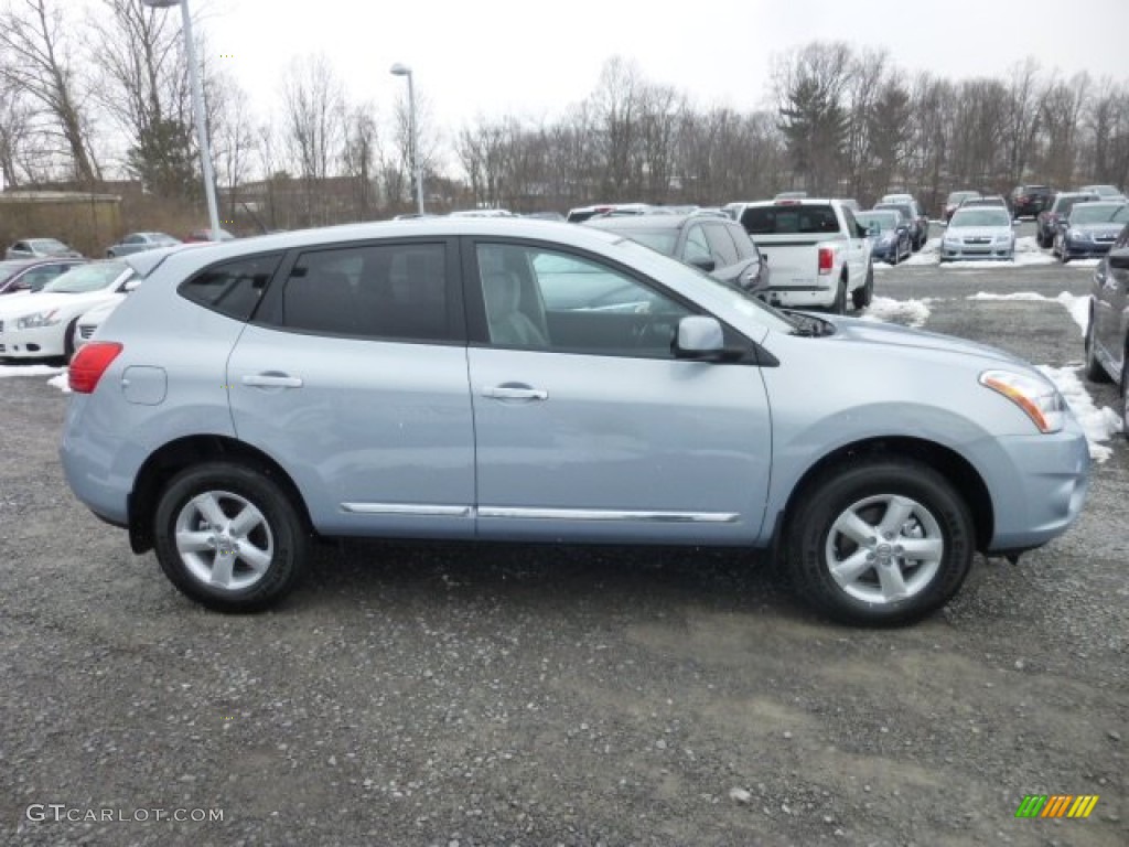 Frosted Steel 2013 Nissan Rogue S Special Edition AWD Exterior Photo #78087490