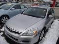 2007 Alabaster Silver Metallic Honda Accord EX-L Sedan  photo #3