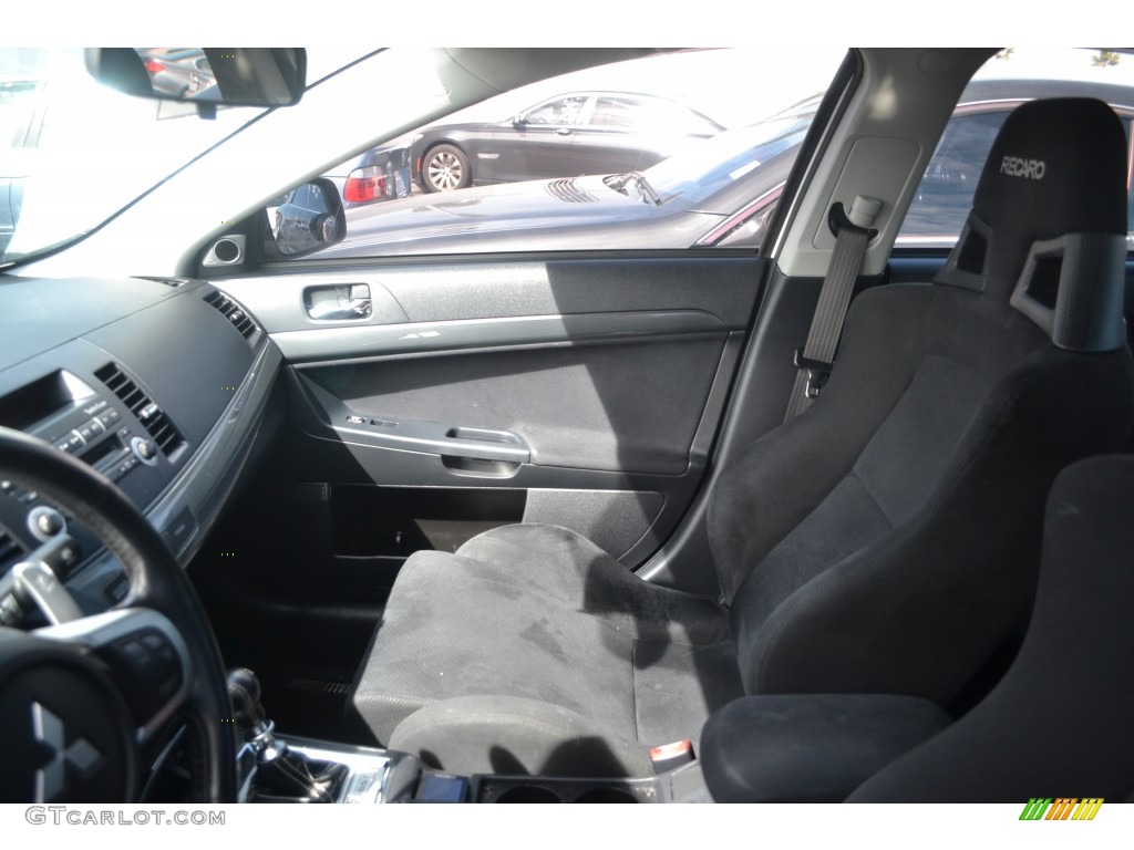 2010 Lancer RALLIART AWD - Wicked White Metallic / Black photo #16
