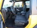 2012 Dozer Yellow Jeep Wrangler Sahara 4x4  photo #11