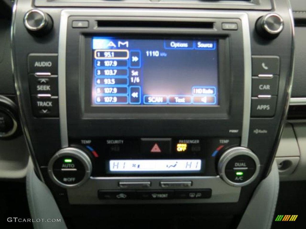 2013 Camry XLE - Cosmic Gray Metallic / Ash photo #13