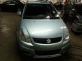 2009 Vapor Blue Metallic Suzuki SX4 Crossover AWD  photo #2