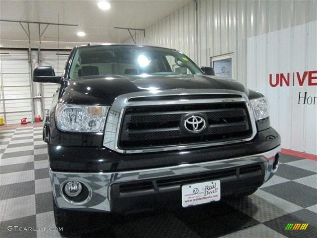 2011 Tundra T-Force Edition CrewMax 4x4 - Black / Graphite Gray photo #2