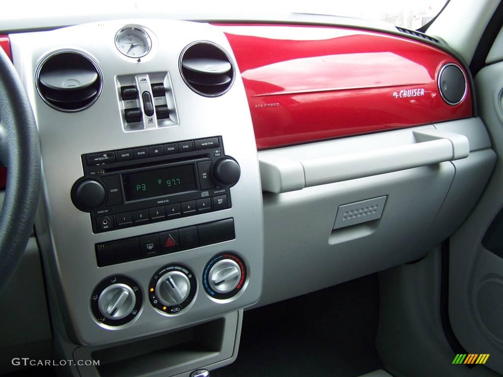 2007 PT Cruiser  - Inferno Red Crystal Pearl / Pastel Slate Gray photo #18