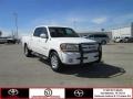 2005 Natural White Toyota Tundra Limited Double Cab  photo #1