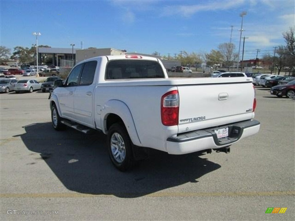 2005 Tundra Limited Double Cab - Natural White / Taupe photo #5
