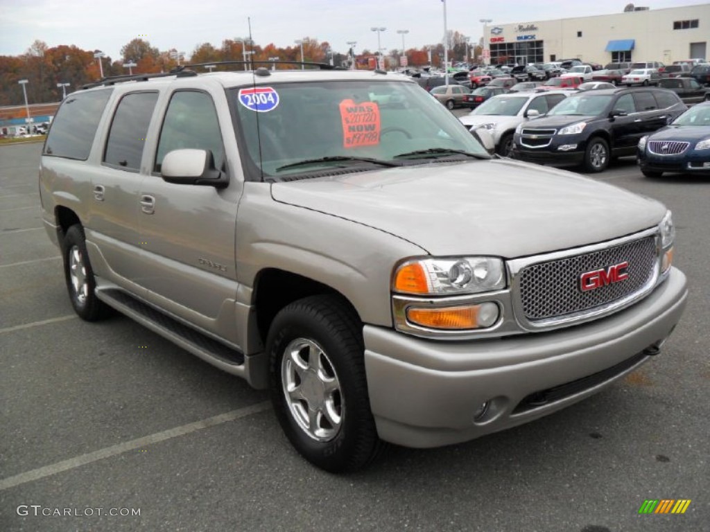 2004 Yukon XL Denali AWD - Silver Birch Metallic / Stone Gray photo #5