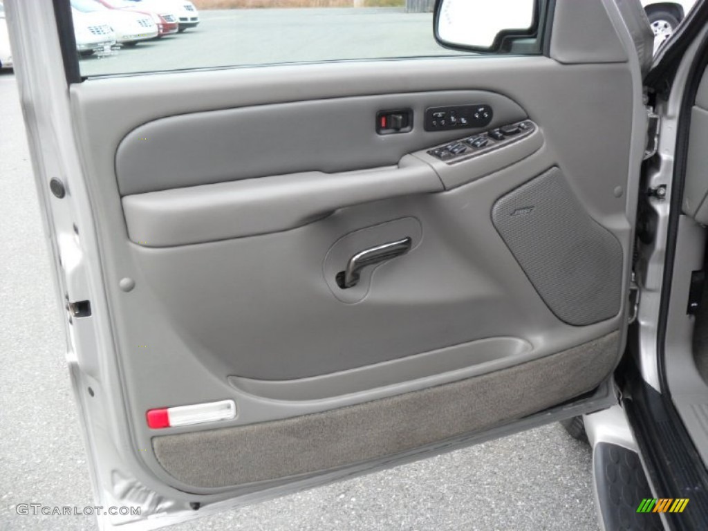 2004 GMC Yukon XL Denali AWD Stone Gray Door Panel Photo #78089525