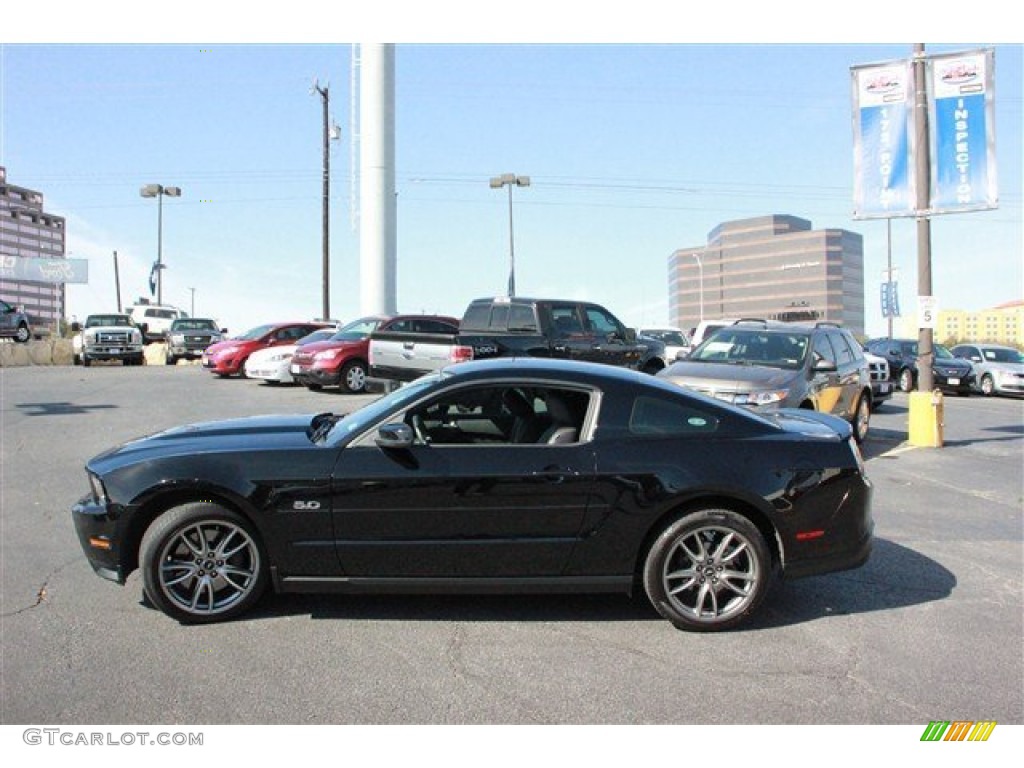 2011 Mustang GT Premium Coupe - Ebony Black / Charcoal Black photo #9