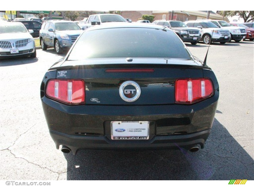 2011 Mustang GT Premium Coupe - Ebony Black / Charcoal Black photo #11