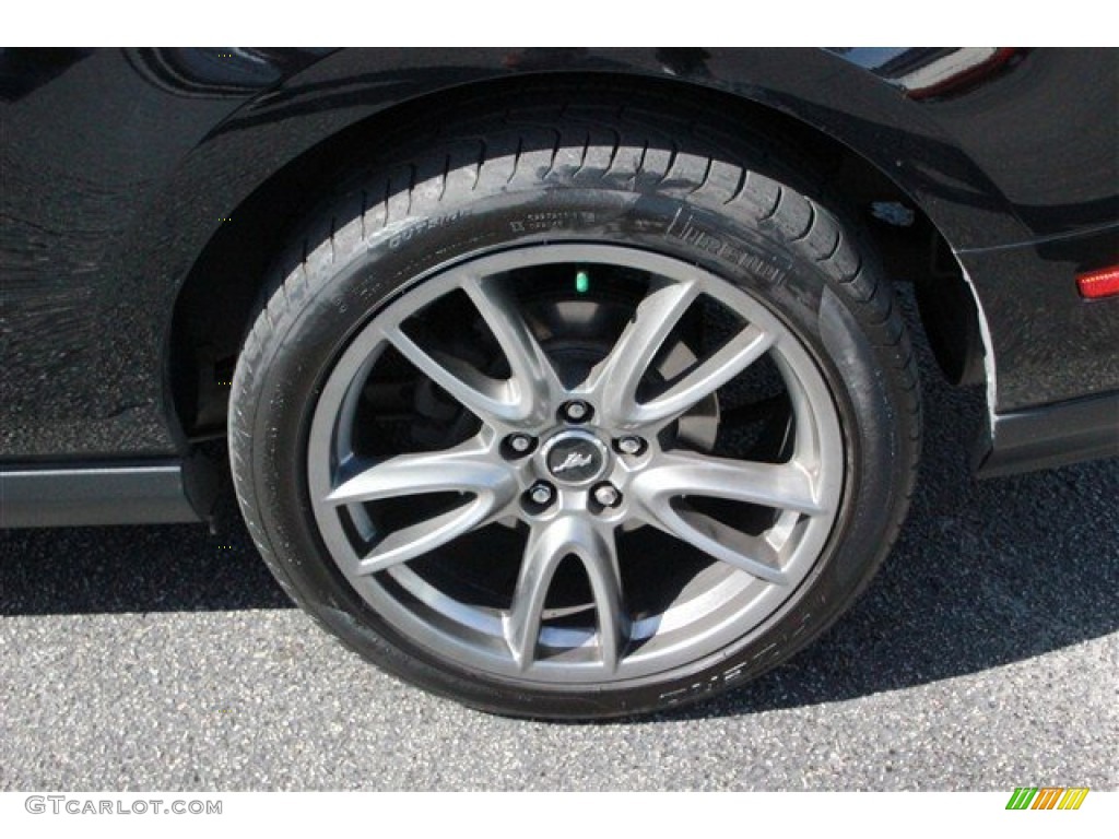 2011 Mustang GT Premium Coupe - Ebony Black / Charcoal Black photo #15