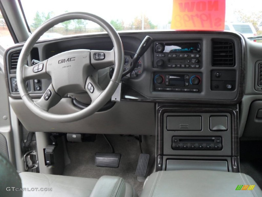 2004 GMC Yukon XL Denali AWD Stone Gray Dashboard Photo #78089777