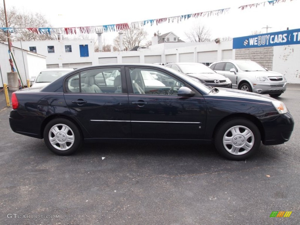 2006 Malibu LT Sedan - Dark Blue Metallic / Titanium Gray photo #5