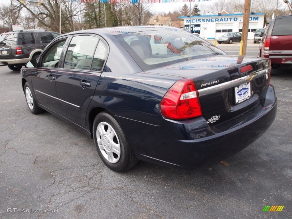 2006 Malibu LT Sedan - Dark Blue Metallic / Titanium Gray photo #8