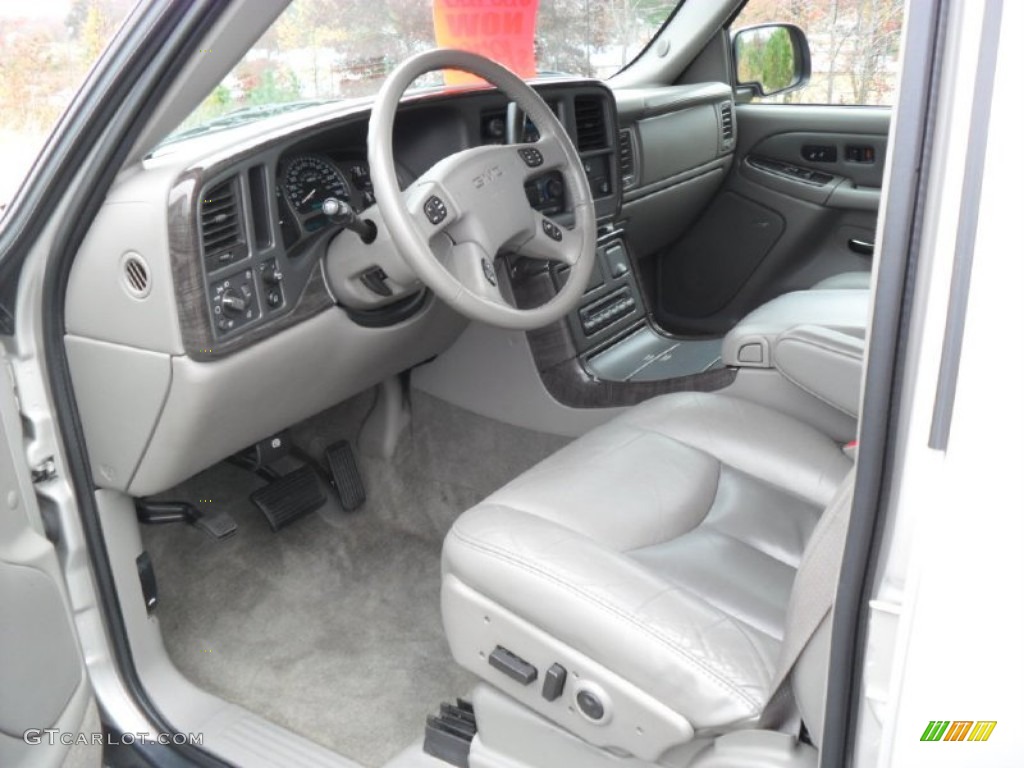 Stone Gray Interior 2004 GMC Yukon XL Denali AWD Photo #78089937