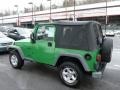 2005 Electric Lime Green Pearl Jeep Wrangler X 4x4  photo #16