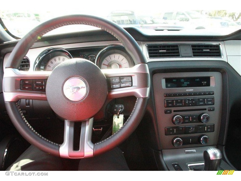 2011 Mustang GT Premium Coupe - Ebony Black / Charcoal Black photo #38