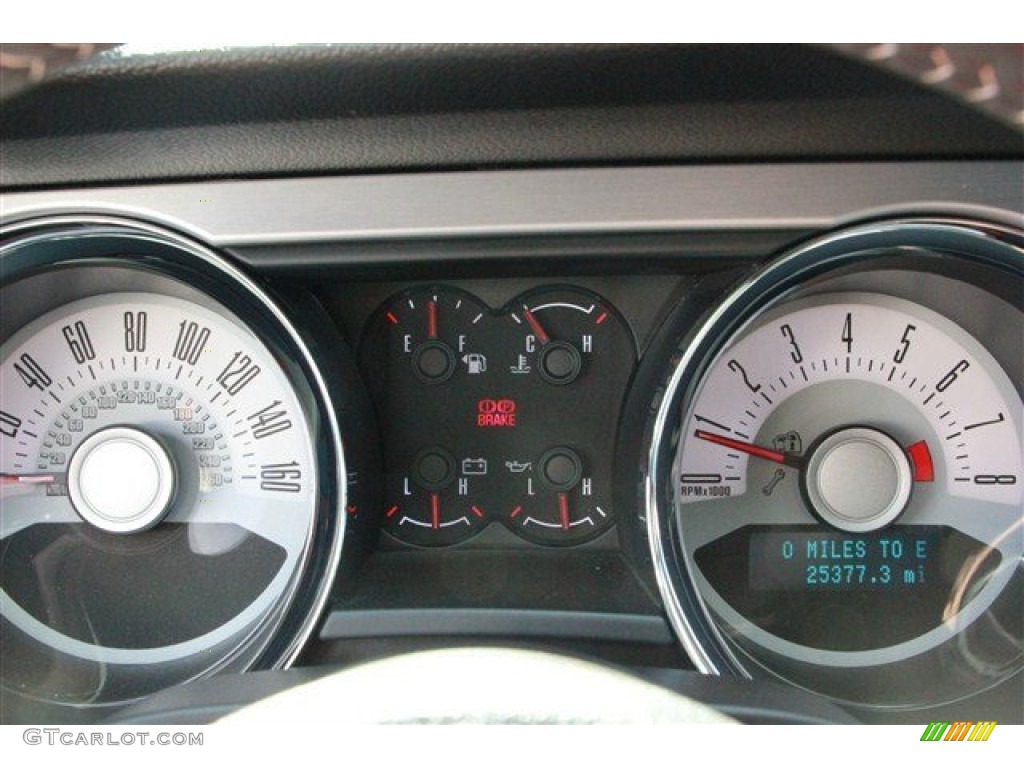 2011 Mustang GT Premium Coupe - Ebony Black / Charcoal Black photo #46