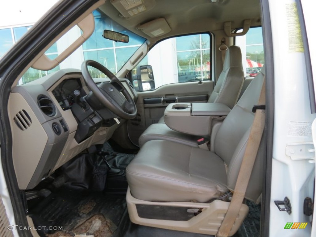 2008 Ford F450 Super Duty XL Crew Cab 4x4 Chassis Interior Color Photos