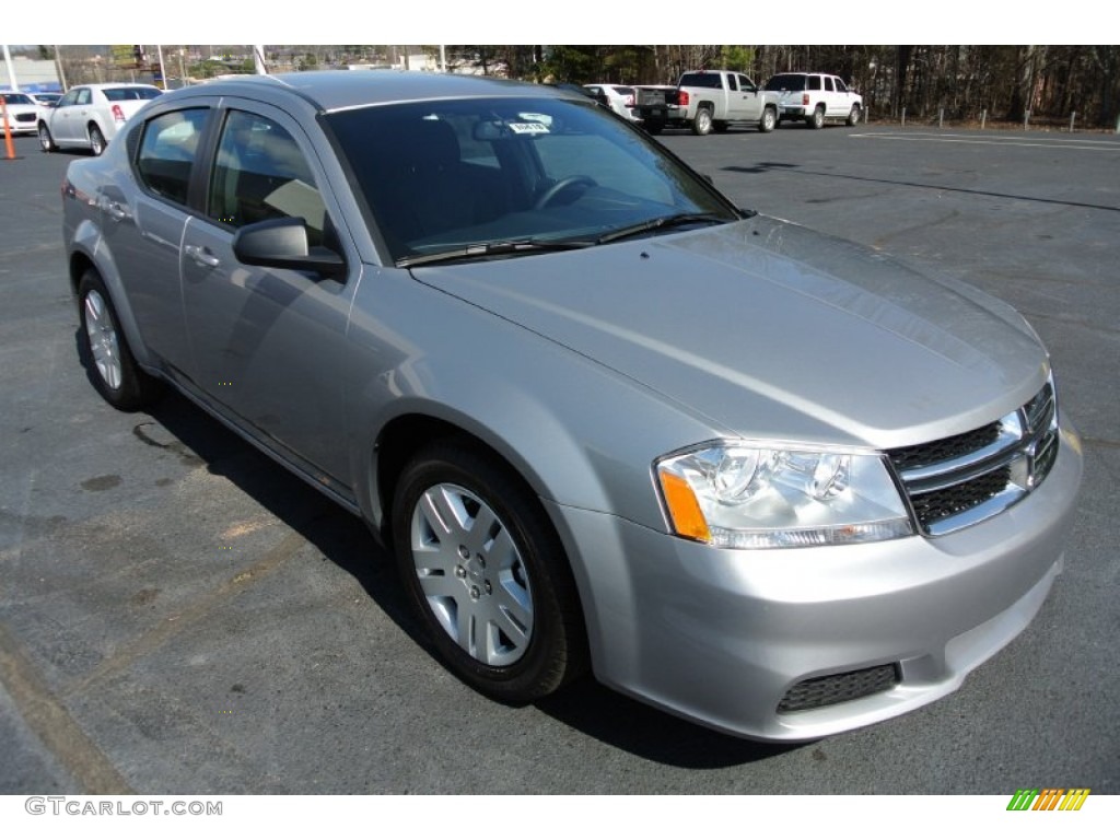 Billet Silver Metallic 2013 Dodge Avenger SE Exterior Photo #78090534