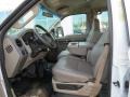 2008 Ford F450 Super Duty Medium Stone Grey Interior Interior Photo