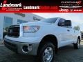 2011 Super White Toyota Tundra TRD Double Cab  photo #1