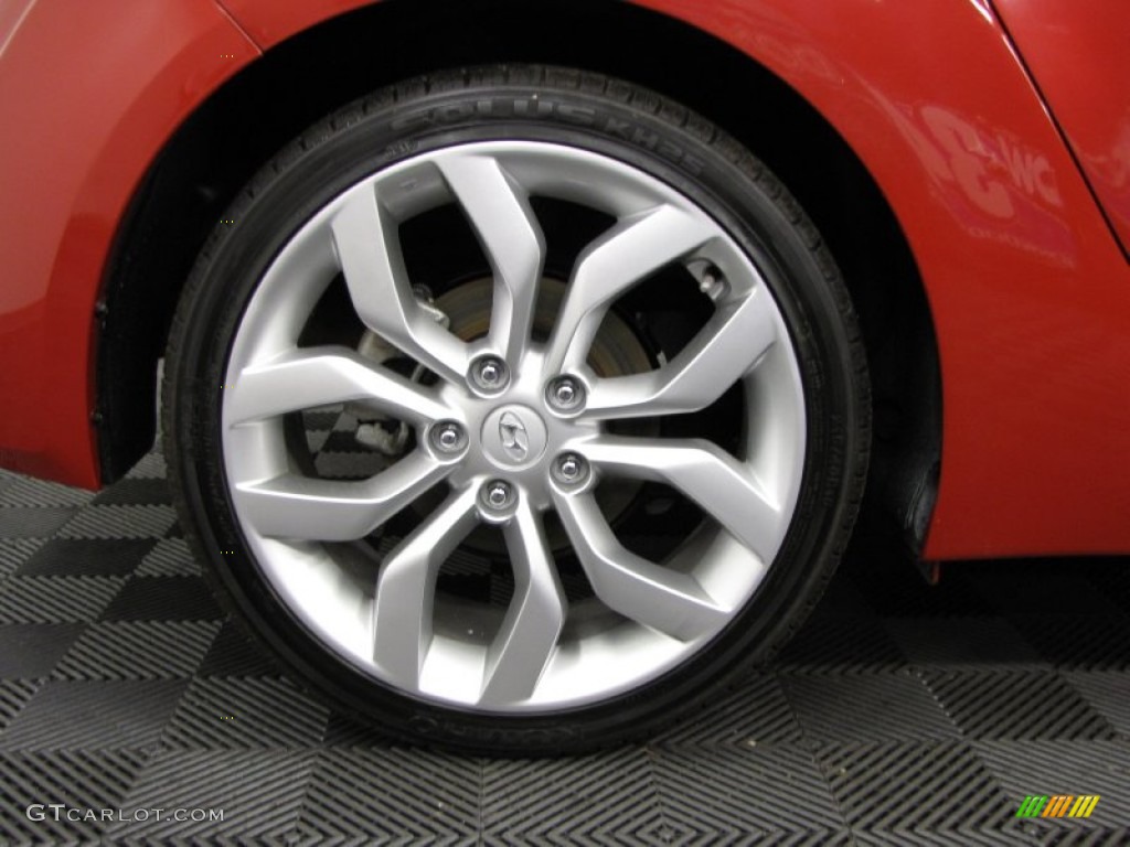 2012 Hyundai Veloster Standard Veloster Model Wheel Photo #78091367