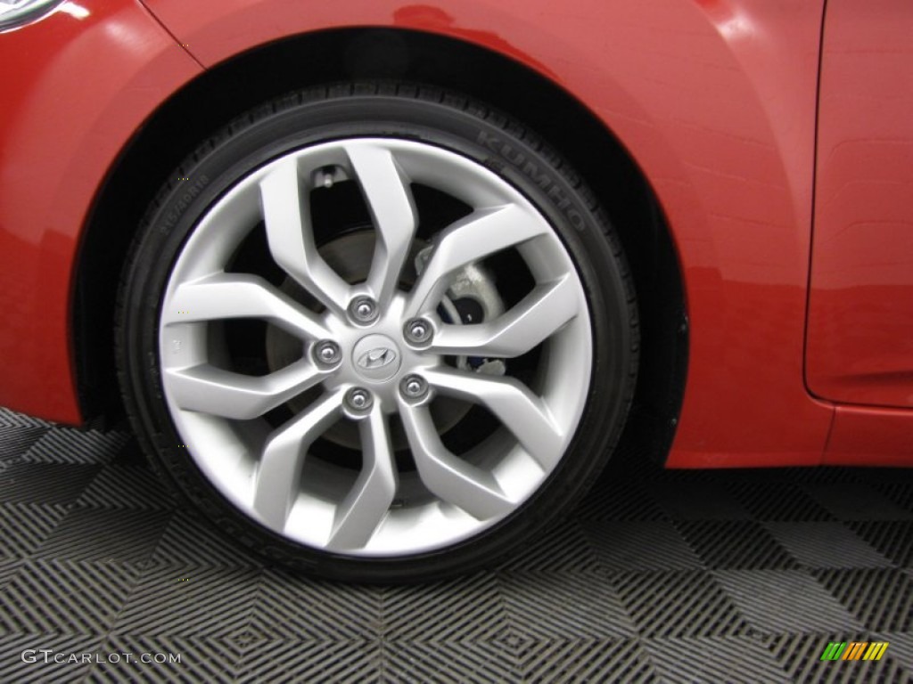 2012 Hyundai Veloster Standard Veloster Model Wheel Photo #78091396