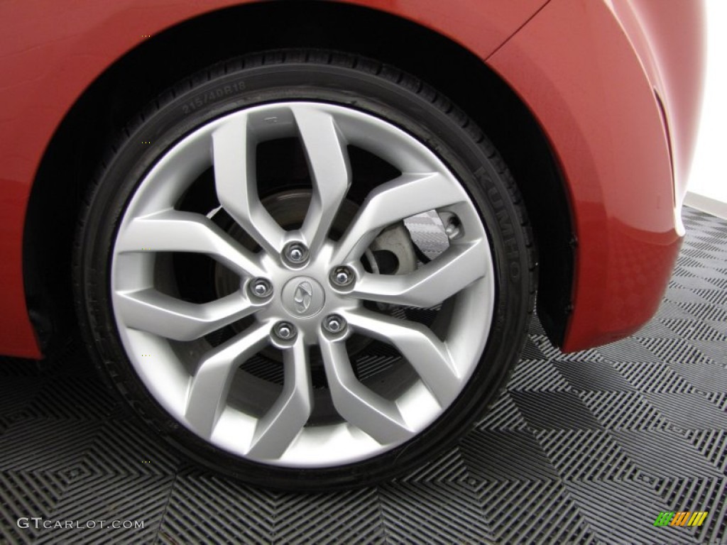2012 Hyundai Veloster Standard Veloster Model Wheel Photo #78091418