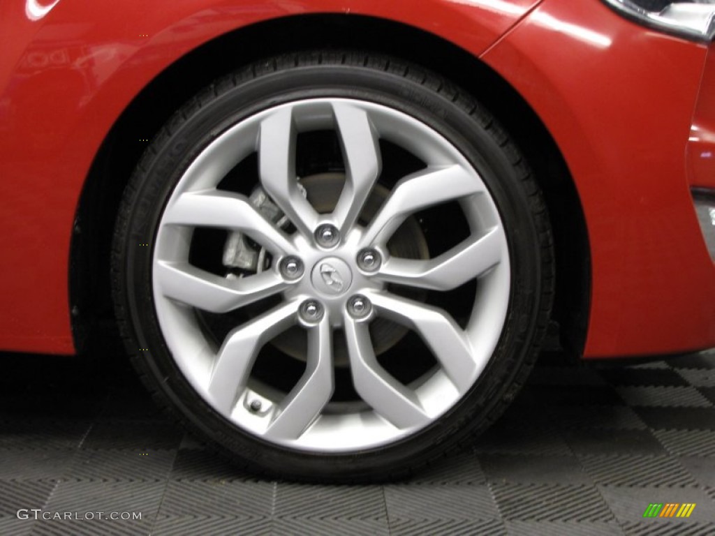 2012 Hyundai Veloster Standard Veloster Model Wheel Photo #78091439