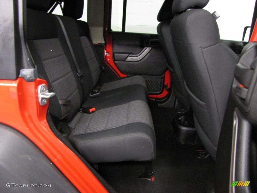 2011 Wrangler Unlimited Sport S 4x4 - Flame Red / Black photo #7