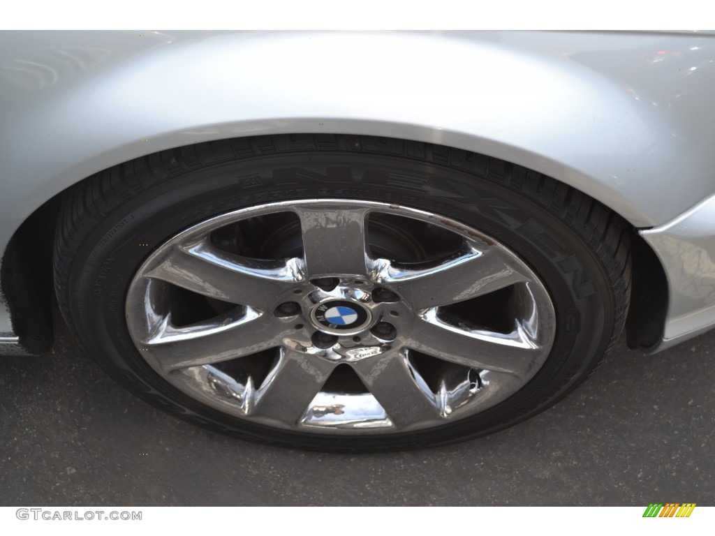 2002 3 Series 325i Convertible - Titanium Silver Metallic / Grey photo #2