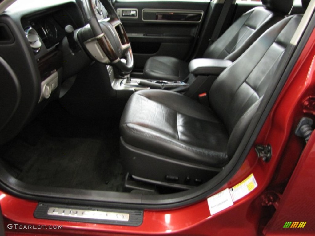 2008 MKZ AWD Sedan - Vivid Red Metallic / Dark Charcoal photo #6