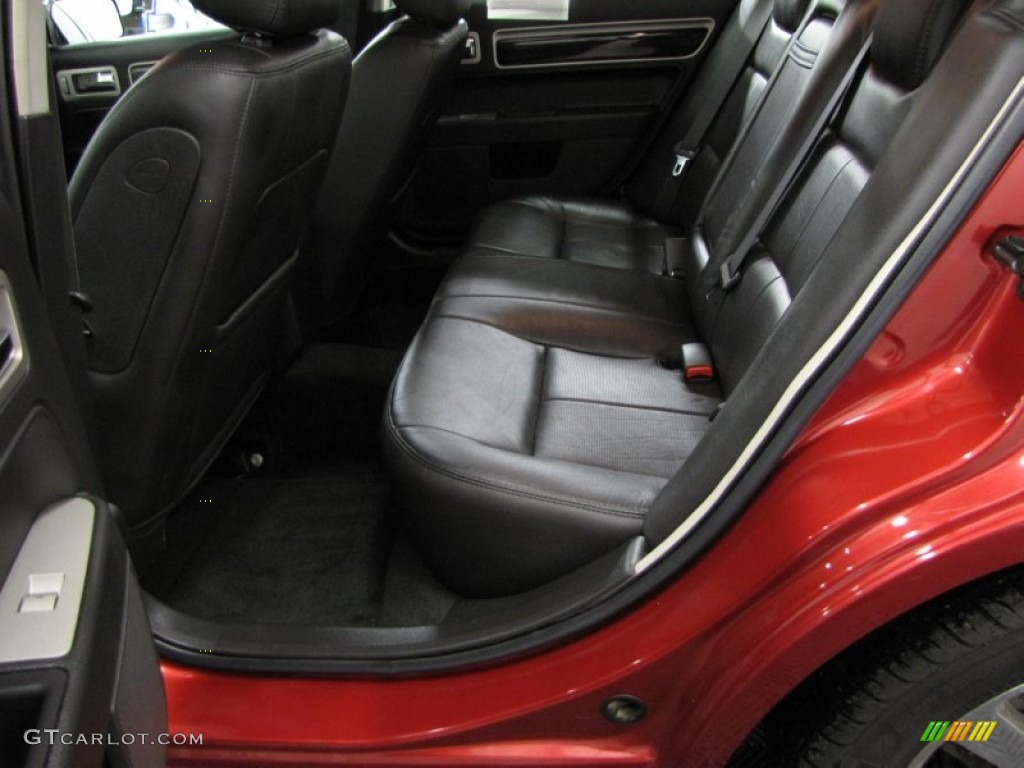 2008 MKZ AWD Sedan - Vivid Red Metallic / Dark Charcoal photo #7