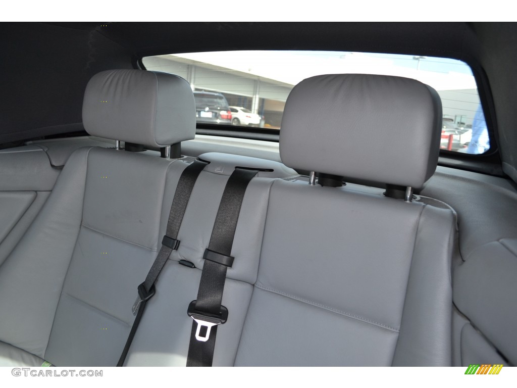 2002 3 Series 325i Convertible - Titanium Silver Metallic / Grey photo #12