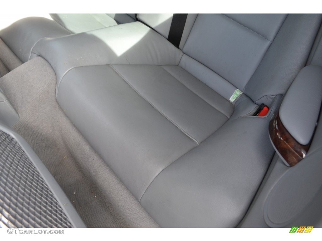 2002 3 Series 325i Convertible - Titanium Silver Metallic / Grey photo #14