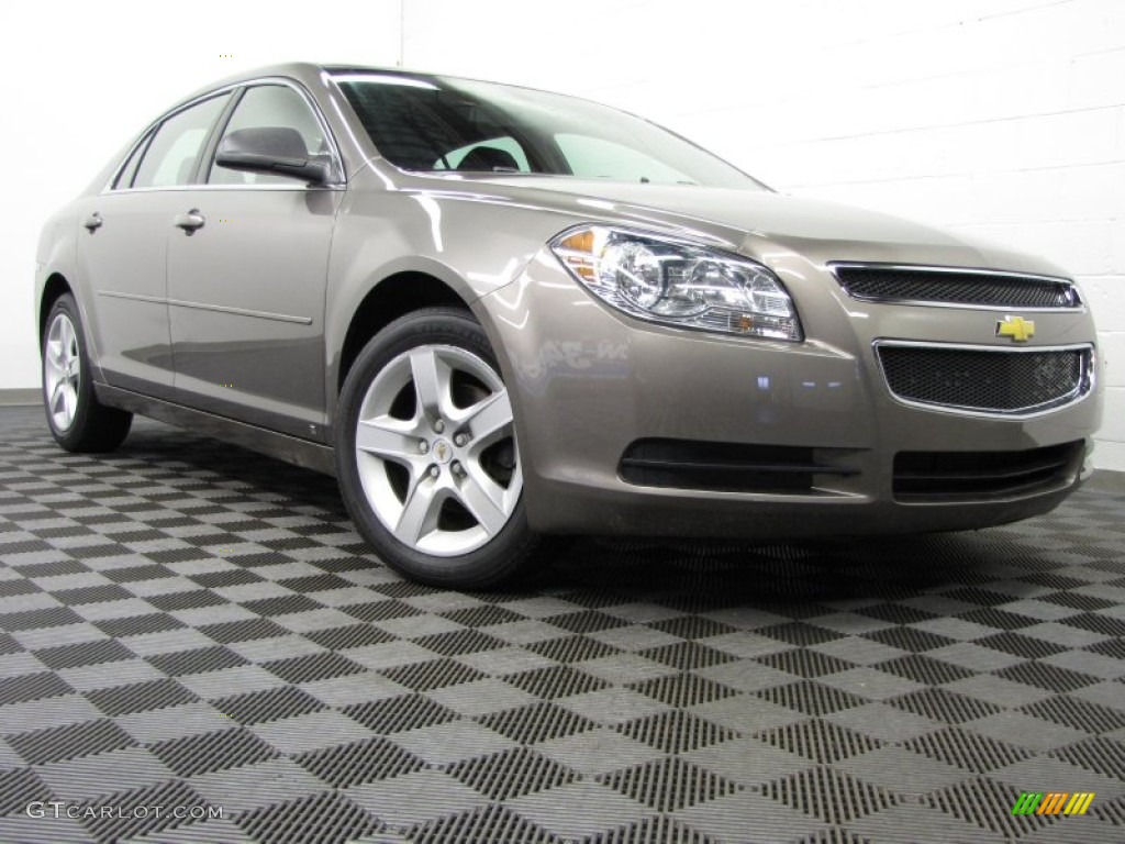 Mocha Steel Metallic 2010 Chevrolet Malibu LS Sedan Exterior Photo #78093118