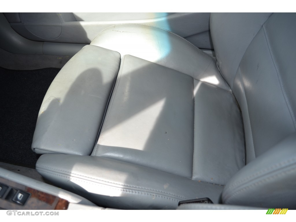 2002 3 Series 325i Convertible - Titanium Silver Metallic / Grey photo #22