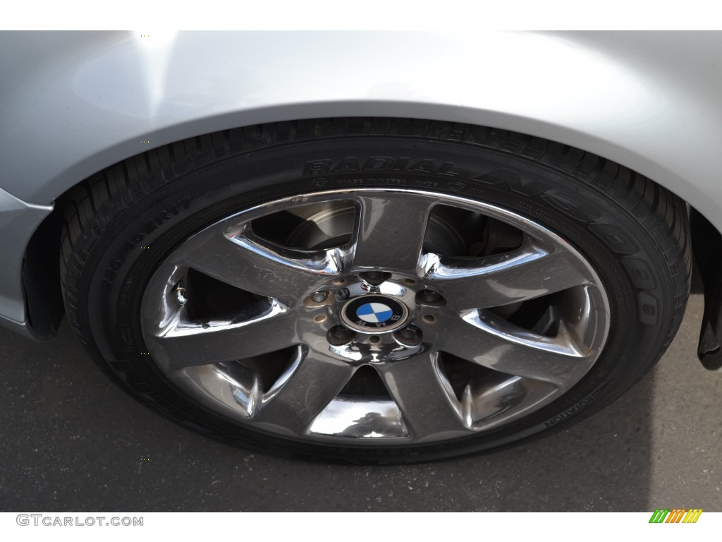 2002 3 Series 325i Convertible - Titanium Silver Metallic / Grey photo #25