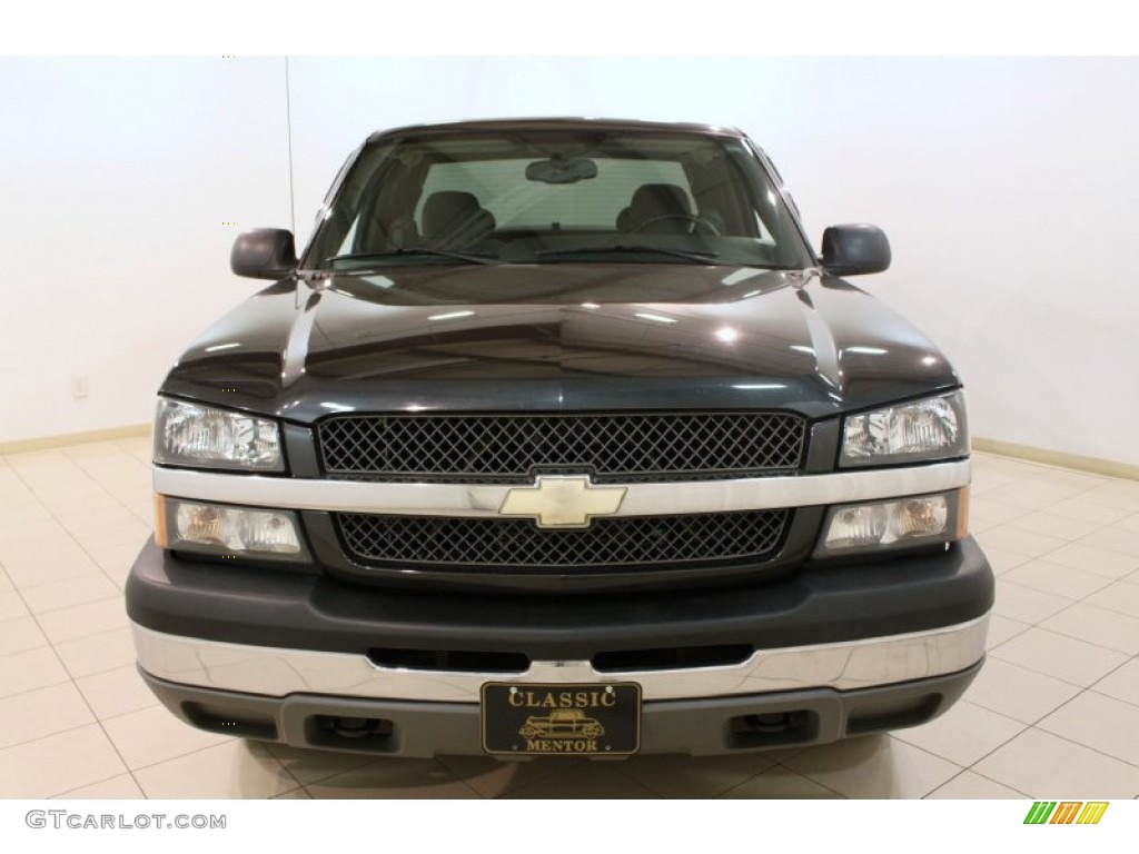 2004 Silverado 1500 LT Extended Cab 4x4 - Dark Gray Metallic / Dark Charcoal photo #2