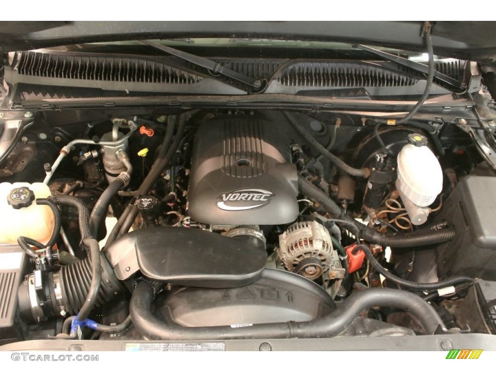 2004 Silverado 1500 LT Extended Cab 4x4 - Dark Gray Metallic / Dark Charcoal photo #13