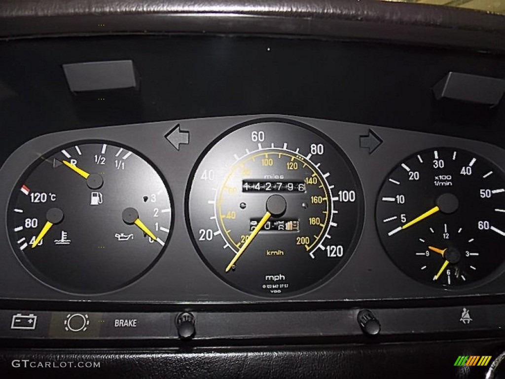 1985 Mercedes-Benz E Class 300 TD Wagon Gauges Photo #78095033