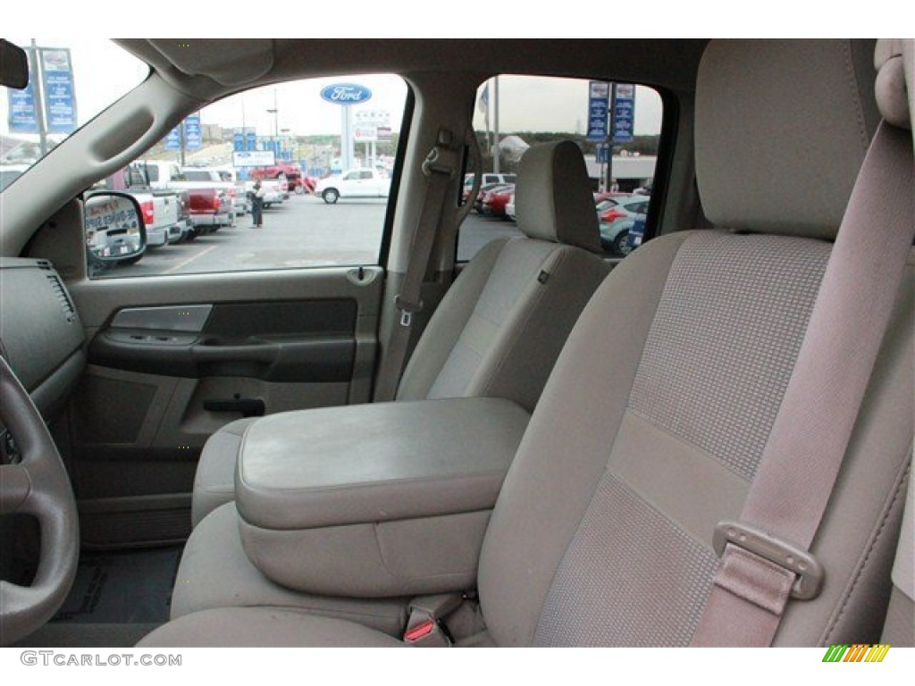 2008 Ram 1500 Lone Star Edition Quad Cab 4x4 - Light Khaki Metallic / Medium Slate Gray photo #36