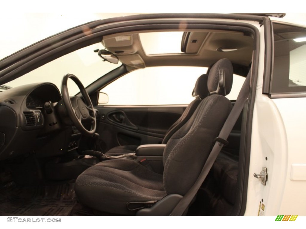 2005 Cavalier LS Coupe - Summit White / Graphite Gray photo #5