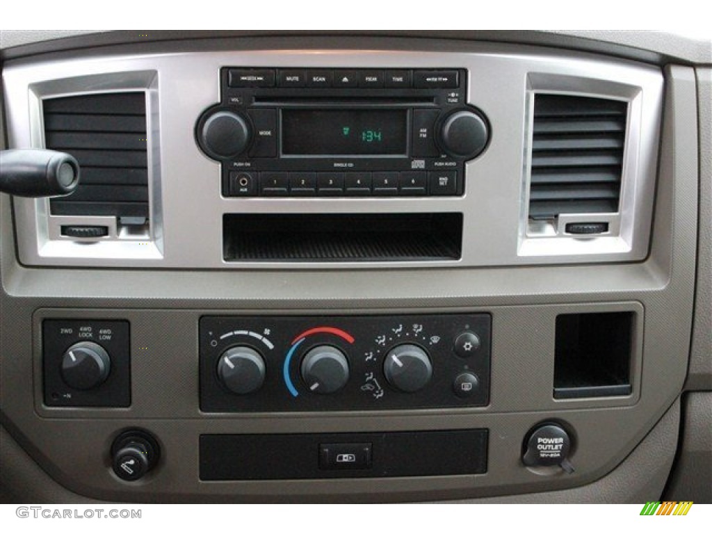 2008 Ram 1500 Lone Star Edition Quad Cab 4x4 - Light Khaki Metallic / Medium Slate Gray photo #40