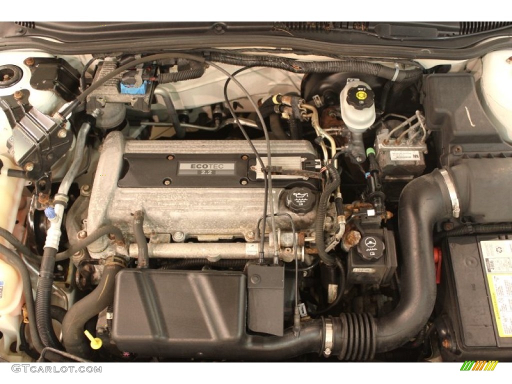 2005 Chevrolet Cavalier LS Coupe 2.2 Liter DOHC 16 Valve 4 Cylinder Engine Photo #78095243
