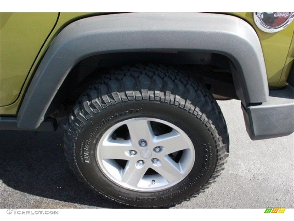 2008 Jeep Wrangler Unlimited Rubicon 4x4 Wheel Photo #78095714