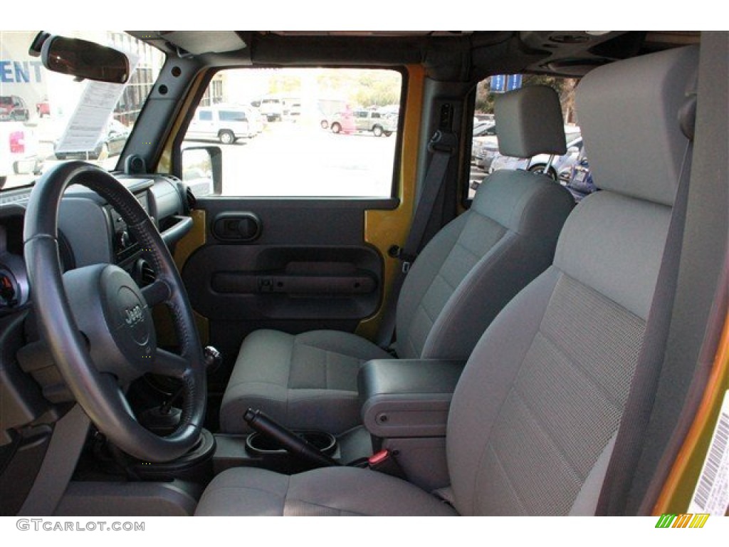 Dark Slate Gray/Med Slate Gray Interior 2008 Jeep Wrangler Unlimited Rubicon 4x4 Photo #78095775